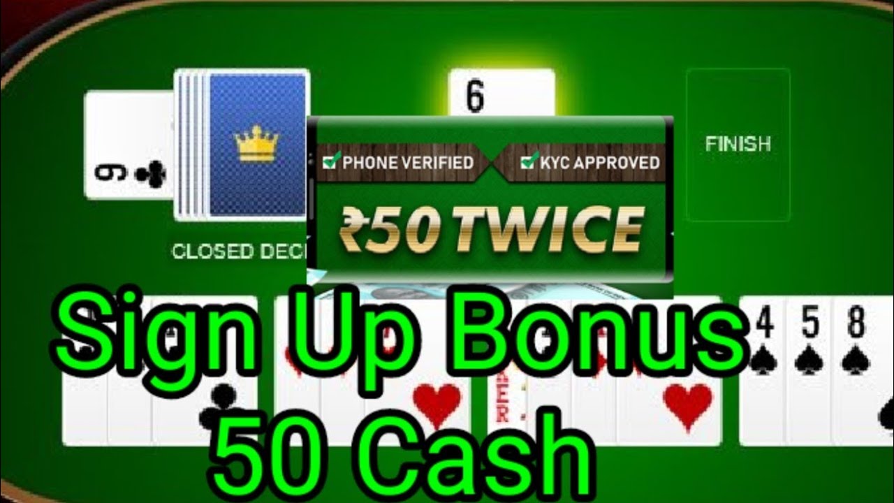 Rummy Signup Bonus Rs. 50💸 New Tricks BigCash App