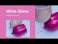 DIY: How To Add Glitter To A Wine Glass Tutorial With Epoxy