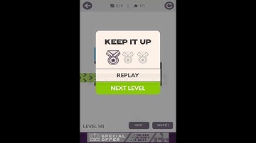 Slice It - Physics Puzzles Level 141. 3 Stars Walkthrough