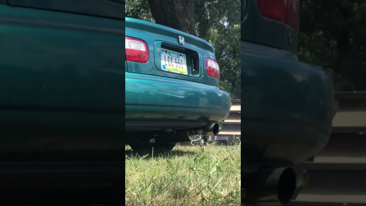 1995 Honda Civic EX (SOHC) 1320 Exhaust Setup