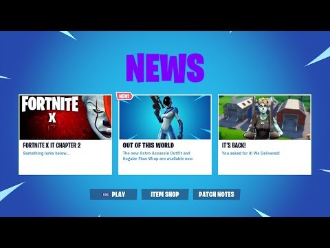 FORTNITE X IT CHAPTER 2 ITEMS COMING SOON! FORTNITE CLASSIC MODE IS BACK! - FORTNITE X IT CHAPTER 2 ITEMS COMING SOON! FORTNITE CLASSIC MODE IS BACK!