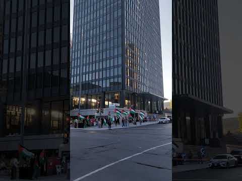 Support To The Global Sumud Flotilla In Montreal