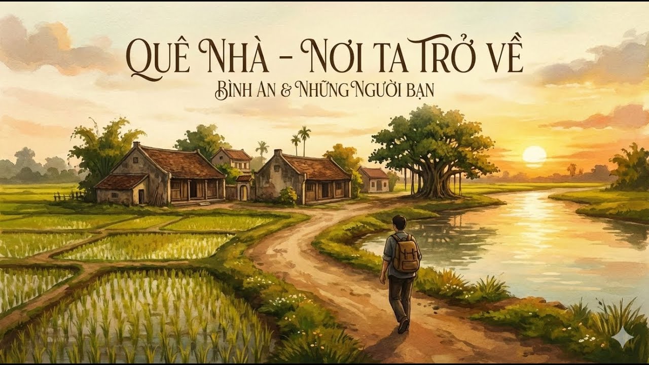 Nhạc Quê Hương. QUÊ NHÀ – NƠI TA TRỞ VỀ | Nhạc Quê Hương Sâu Lắng | Guitar Mộc. Album Nhạc Quê Hương