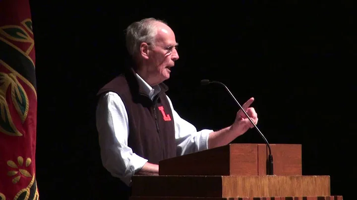 Rapping Award Winner Robert Burkhardt at Lawrencev...