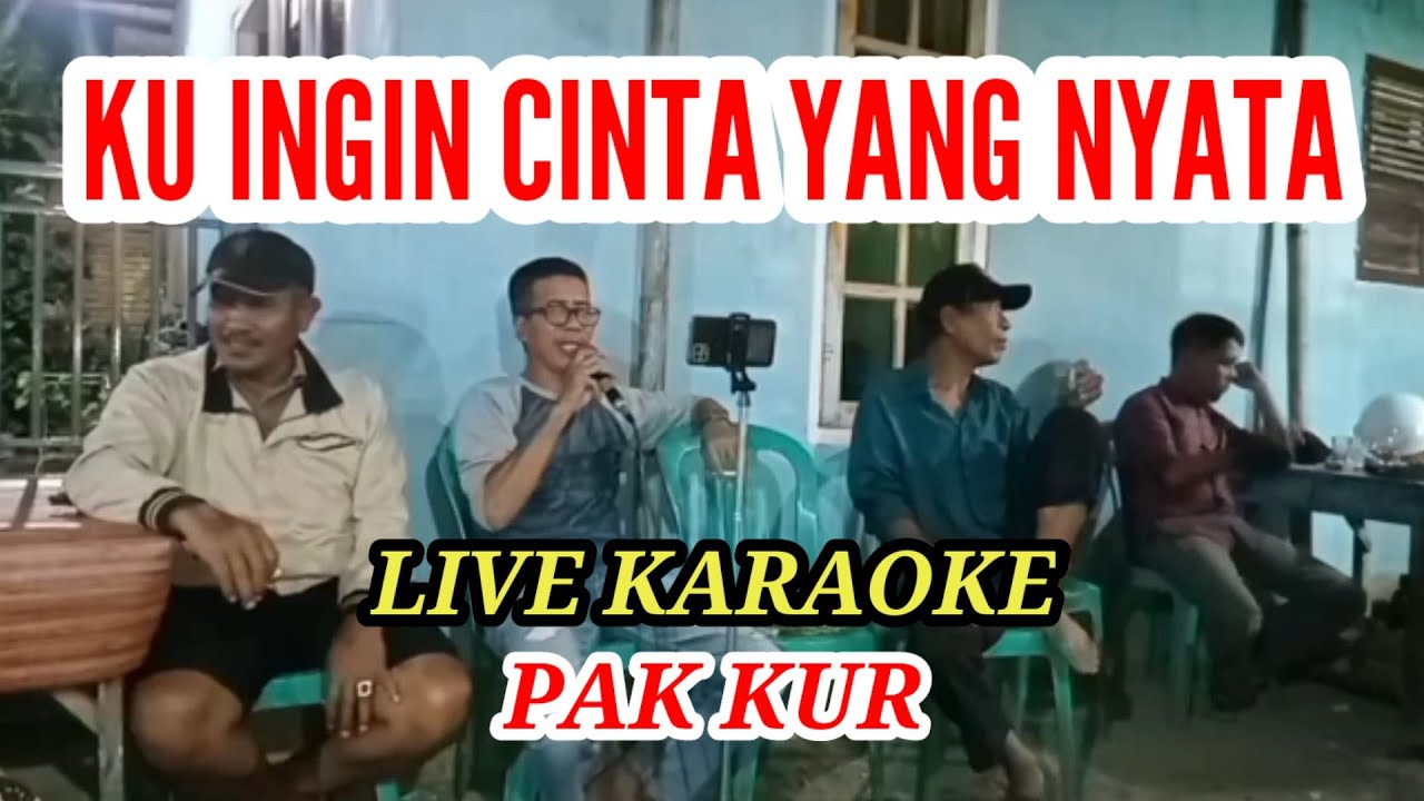 KU INGIN CINTA YANG NYATA LIVE KARAOKE RINTO HARAHAP VOKAL PAK