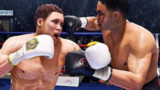 Canelo Alvarez vs David Benavidez Full Fight - Fight Night Champion Simulation