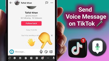 How To Send Voice Messages On TikTok (2025 Guide) | Get Voice Messages On TikTok