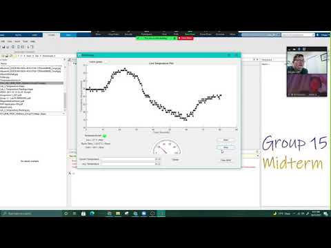Live Arduino Temperature Sensor with GUI using MATLAB