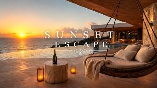 Mediterranean Sea 🌊 | Infinity Pool Ambience — SUNSET ESCAPE