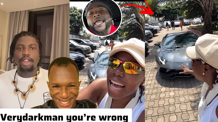 Teni Visit Davido house to Receive the Lamborghini & Daniel Regha Disagree with Verydarkman 