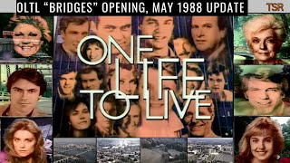 One Life To Live "Bridges" Opening, May 1988 Update: Welcome Back, Bo Buchanan!!