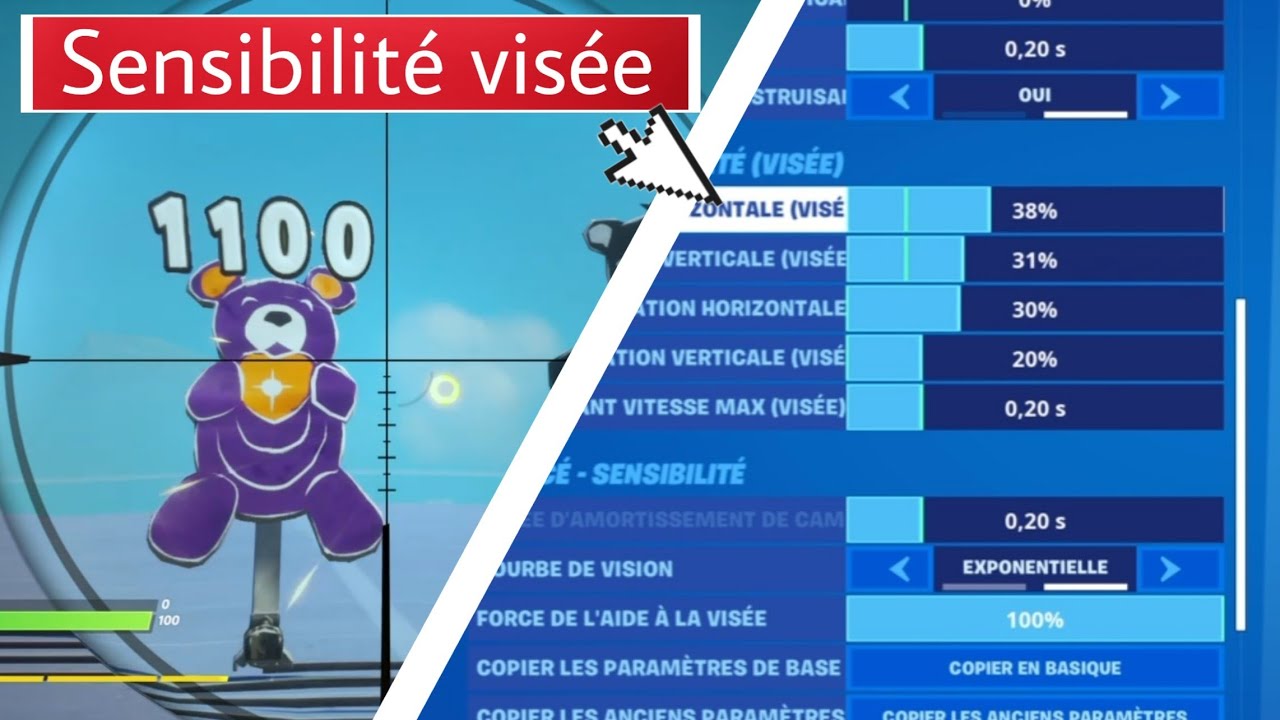 LA MEILLEURE SENSIBILITÉ VISÉE SUR MANETTE (PS4, XBOX,SWITCH, PC