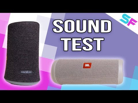 Anker SoundCore Flare vs JBL Flip 4 Sound Test