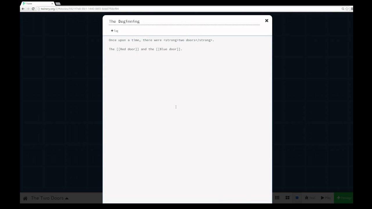 A Total Beginner's Guide to Twine 2.1 – Adam Hammond