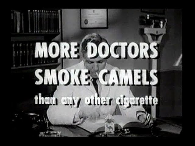 doctors recommend camel cigarettes More Doctors smoke CAMELS than any other cigarette