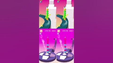 Stack Rider | android iOS gameplay walkthrough #shorts