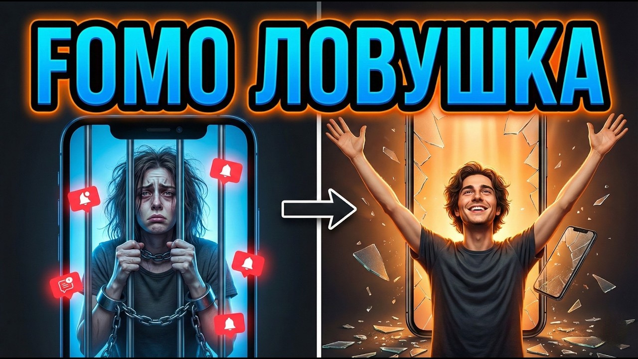 ⚠️ FOMO - Страх Упустить Жизнь | Нейропсихология