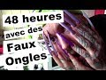 48 heures avec des faux ongles  ep 27