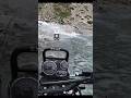 Off Roading gone wrong during water crossing in Spiti Velley #shorts #manali #offroad #spiti