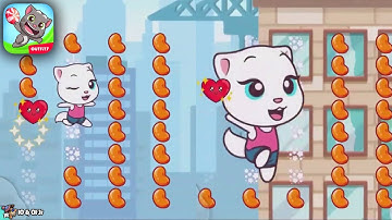 TALKING TOM CANDY RUN LEVELS 1-10 | ANDROID IOS GAMEPLAY 2018