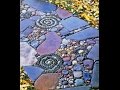 Stone pebble mosaic ideas Stone pebble mosaic ideas