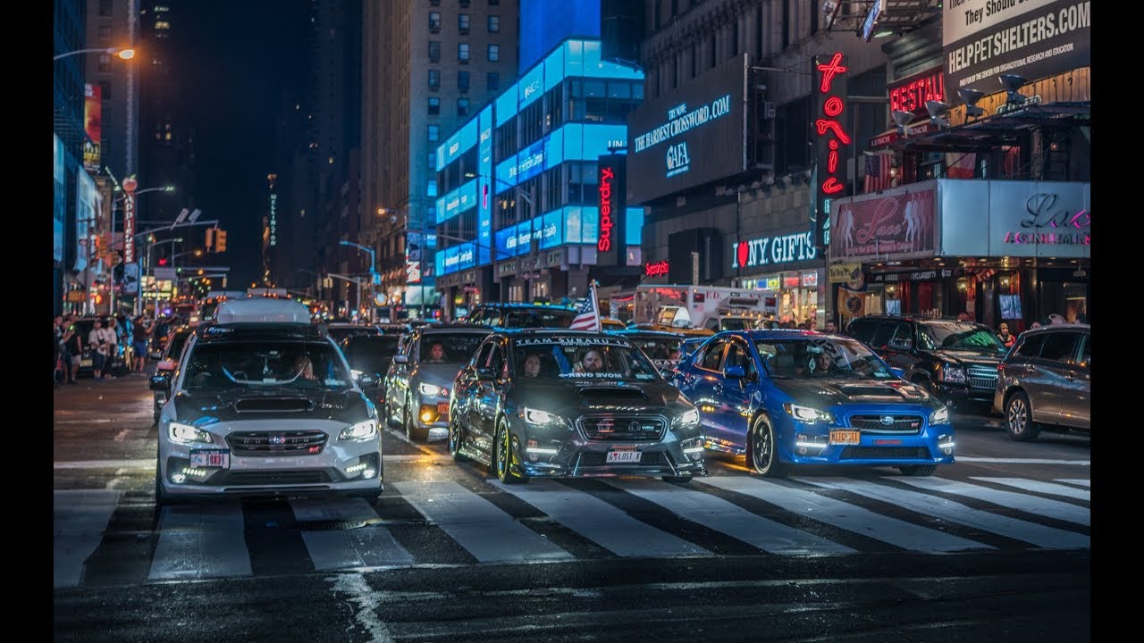 Team Subaru 15 East - Time Square Takeover 2017