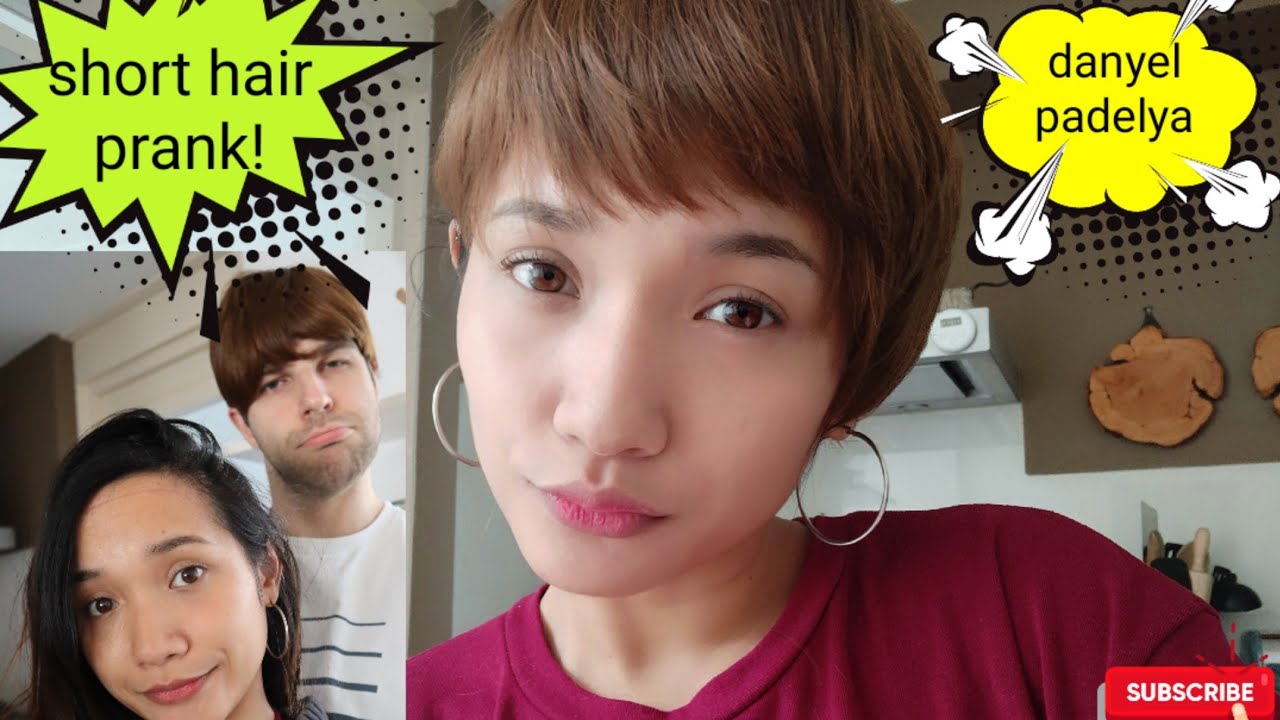 SHORT HAIR PRANK ON BOYFRIEND 