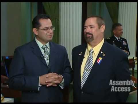 Assemblymember Perez Honors Marine Corps Veteran