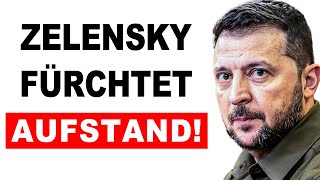 RACHE: Ukrainische Politiker stellen sich gegen Zelensky!