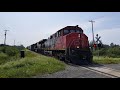 Cn 402 at le rang joseph paradis in rimouski eastbound to montjoli on july 15th 2018