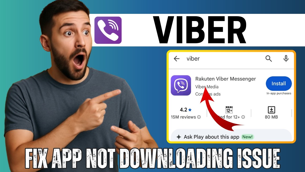 How to Fix Viber Not Downloading Problem (2026) - YouTube