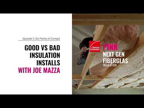 ⁣Owens Corning Home TV Commercial Insulation Insights with Home Inspector Joe Six Points of Contact