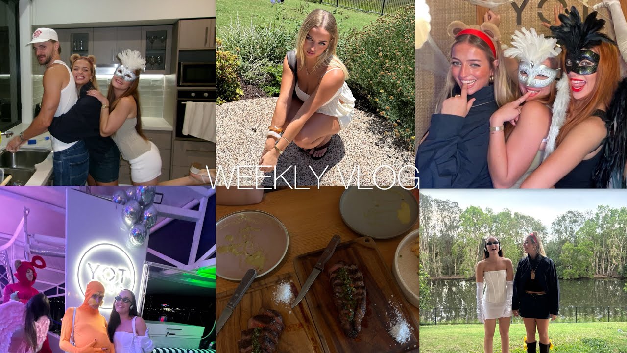 WEEKLY VLOG | first week in the new house, dressed up as paddington for a day and bottomless brunch 