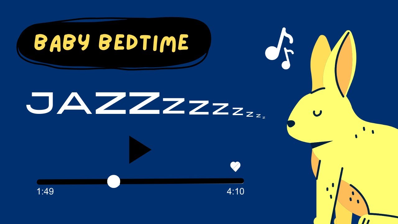 Baby Bedtime JAZZ Music + Rain (3 Hours) Calming playlist for Sleep