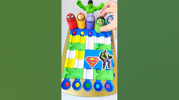 【Puzzle＃320】 Hulk Marvel Avengers logic Game ASMR diy Puzzle #shorts #asmr @marblerun-asmr