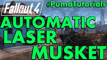 FALLOUT 4: Unique Weapons Guide - How to get the Automatic Laser Musket #PumaTutorials