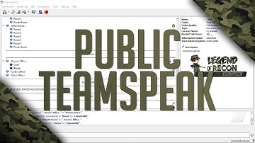 PUBLIC TEAMSPEAK! - Open to everyone!
