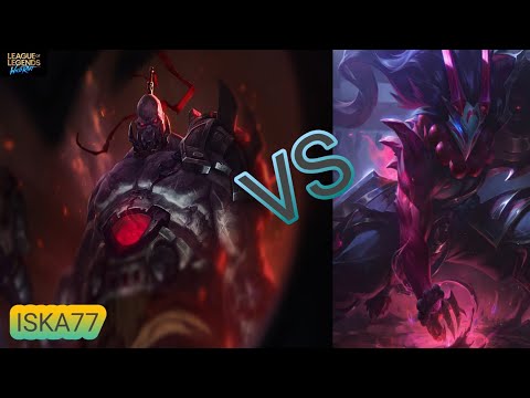 League of legends Wild Rift Tryndamere Vs Sion. 
