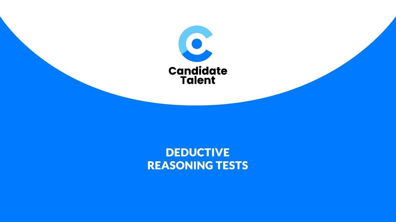 Deductive Reasoning Tests - YouTube