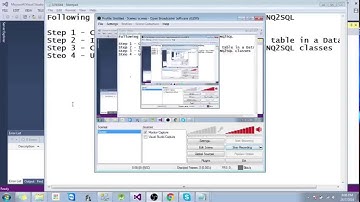 LINQ to SQL tutorial in C# for beginners.