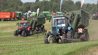 New Case 125 vs Old MTZ 82, Tractor Show