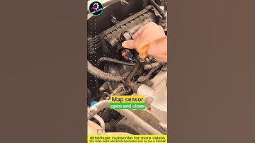 Map sensor open and clean 🛠️😱 #carseatquicky #carmechanic #caraccessories #shorts #carparts