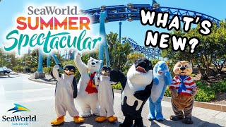 SEAWORLD SUMMER SPECTACULAR 2024 - NEW Shows, NEW Parade & Fun at SeaWorld San Diego