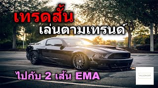 ระบบเทรดสั้น Forex - เทคนิคเทรดตามเทรนด์ด้วย EMA 2 เส้น