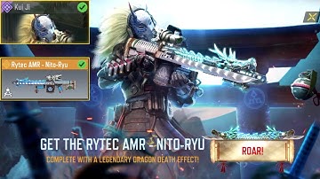 *LATE UPLOAD* LEGENDARY RYTEC AMR - NITO-RYU + KUI JI GAMEPLAY IN CALL OF DUTY MOBILE!!