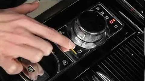 How To Operate the Jaguar XJ Drive Controls