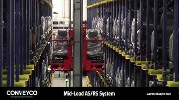 Mid-Load Automated Storage & Retrieval System (AS/RS) - Conveyco