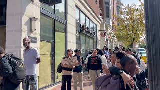 Starbucks workers picket in Baltimore