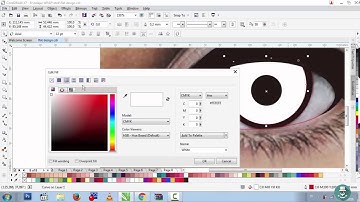 Tutorial Vector Mata Sederhana - Corel Draw X7