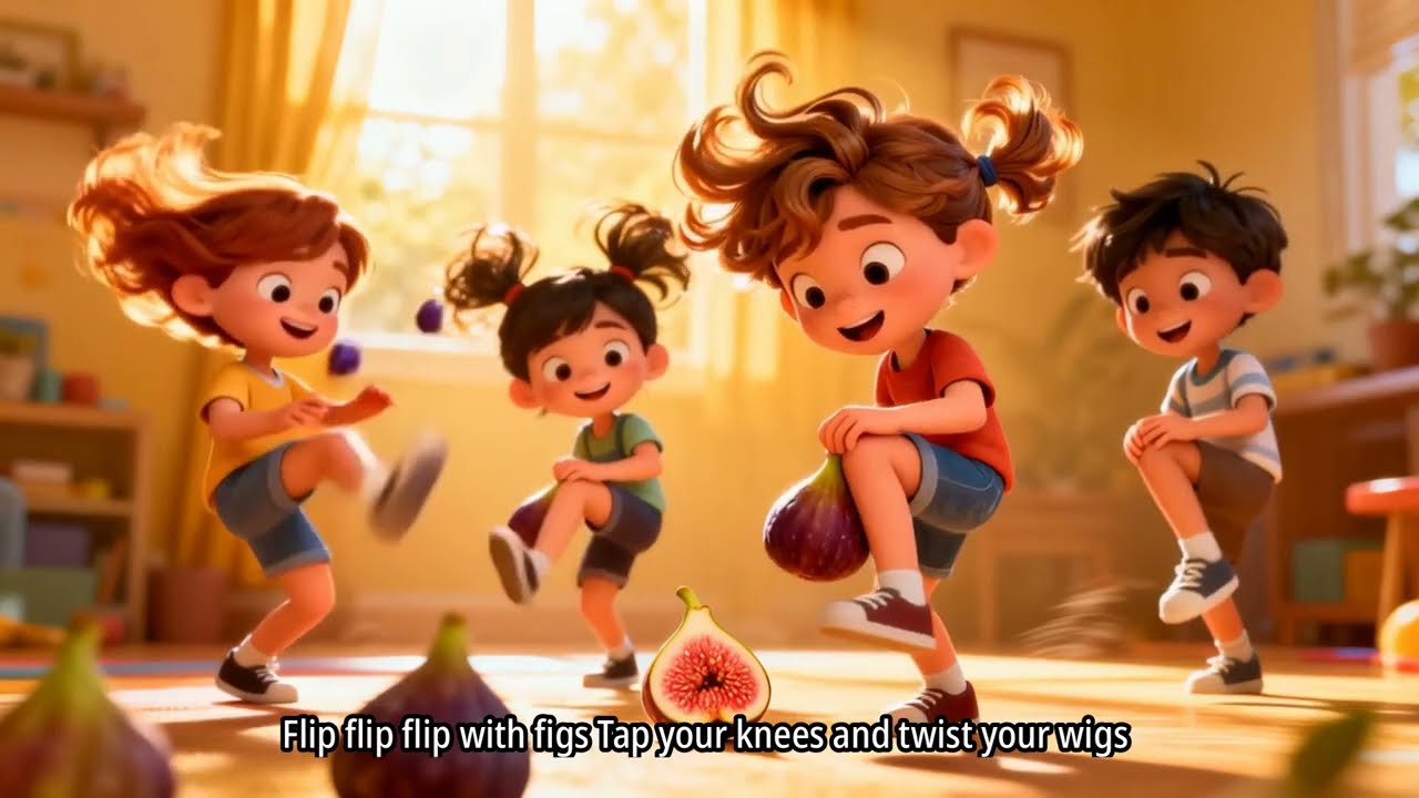 Fig Flip & Stretch – Fun Toddler Exercise Music